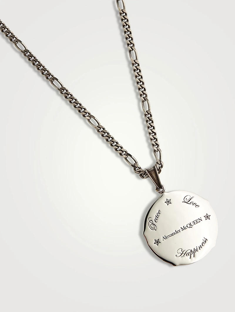 Medallion Pendant Necklace