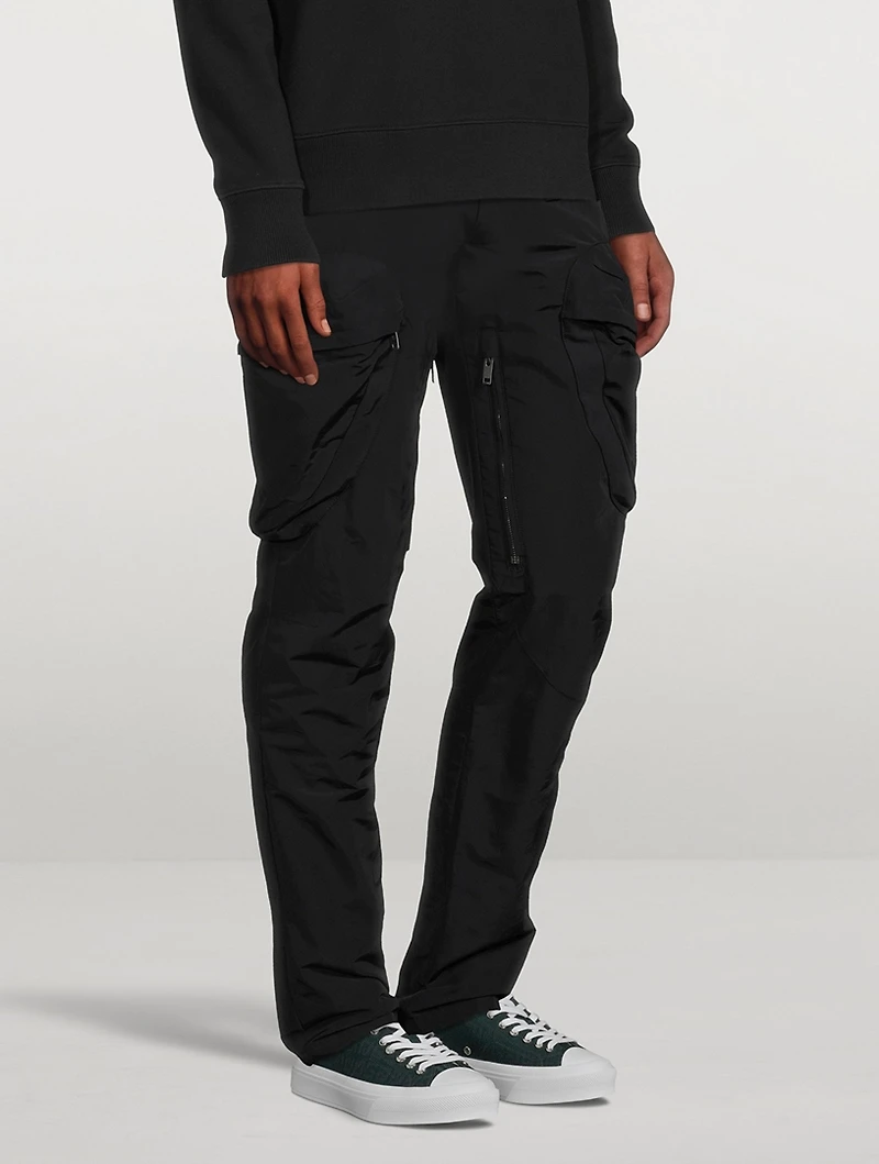 Slim-Fit Pants With Side Pockets