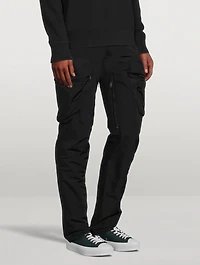 Slim-Fit Pants With Side Pockets