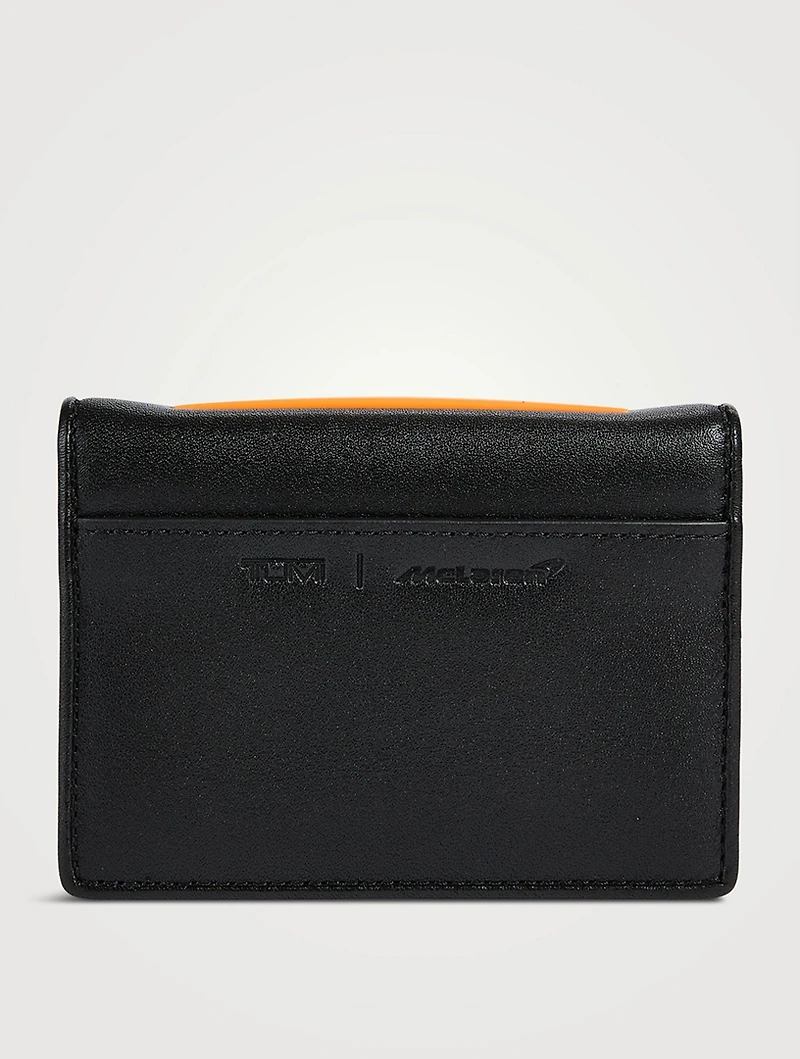 Leather And Carbon Card Case