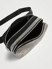 Crystal Mesh Belt Bag
