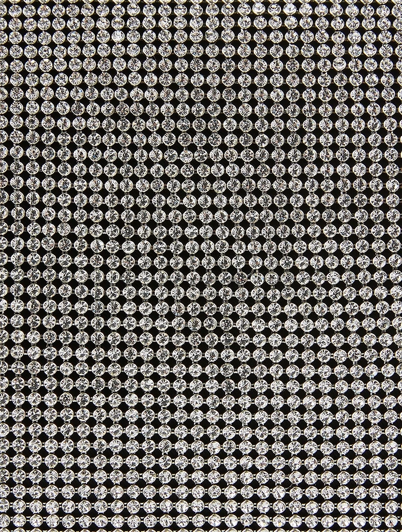 Crystal Mesh Belt Bag