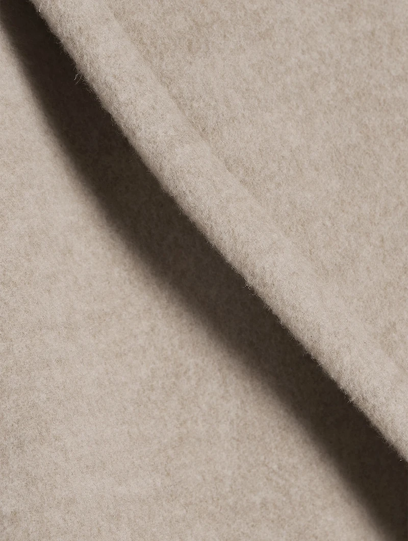 Cashmere Down Robe Coat