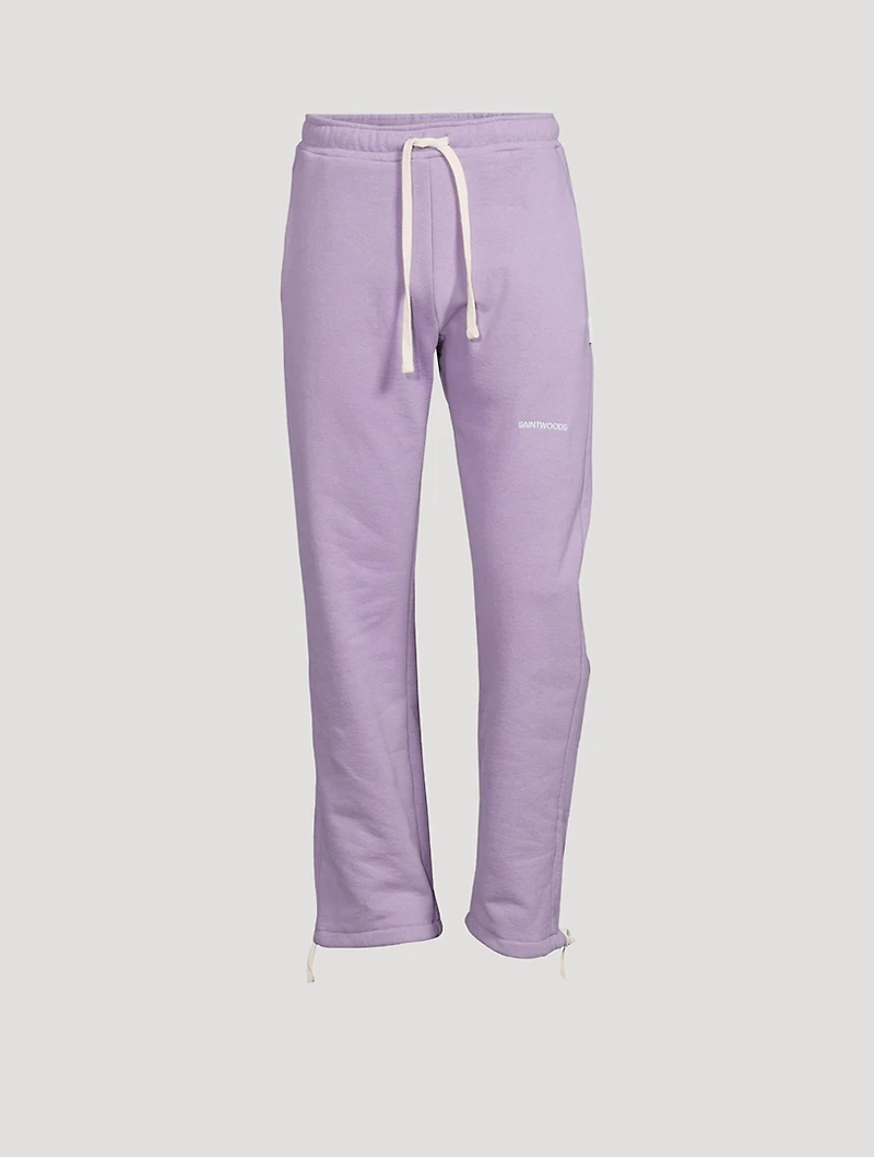 Cotton Fleece Drawstring Sweatpants