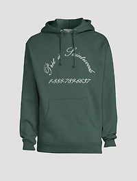Bad French Cotton Fleece Hoodie