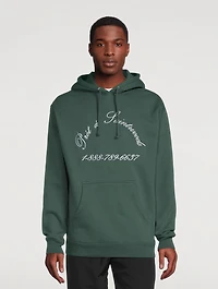 Bad French Cotton Fleece Hoodie