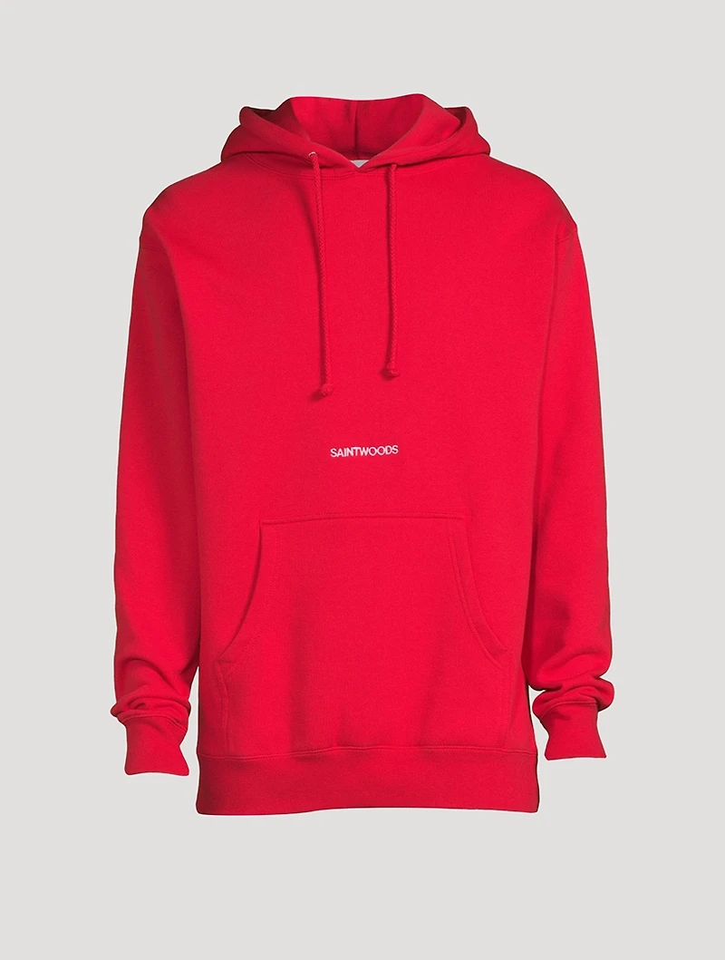 Cotton Fleece Logo Hoodie