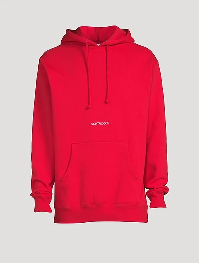 Cotton Fleece Logo Hoodie