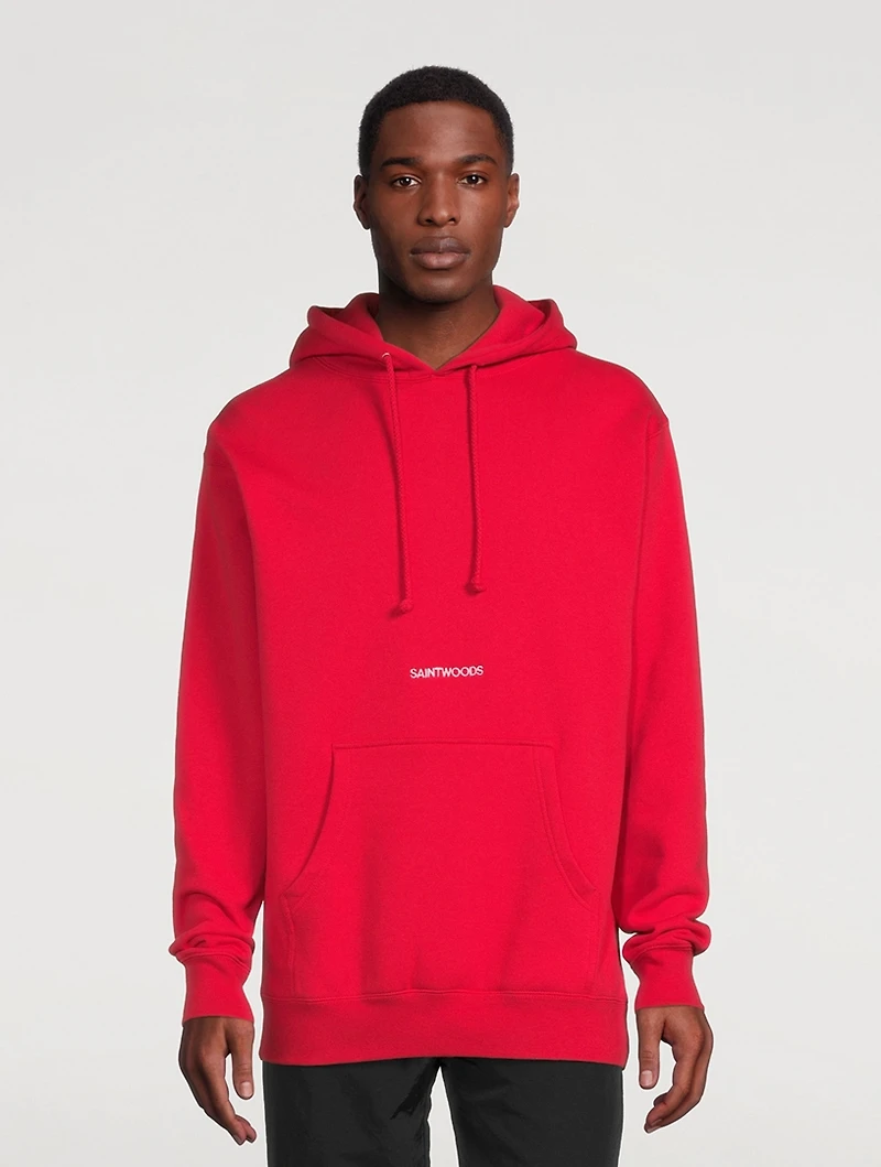 Cotton Fleece Logo Hoodie
