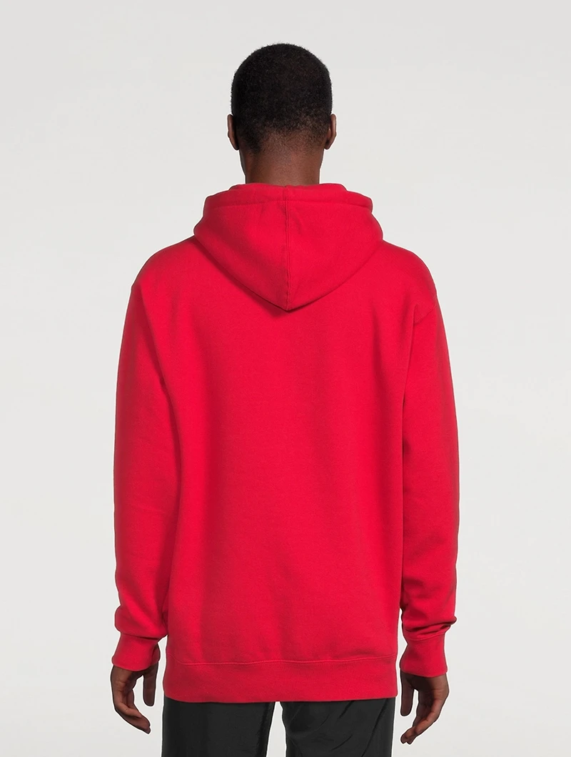 Cotton Fleece Logo Hoodie