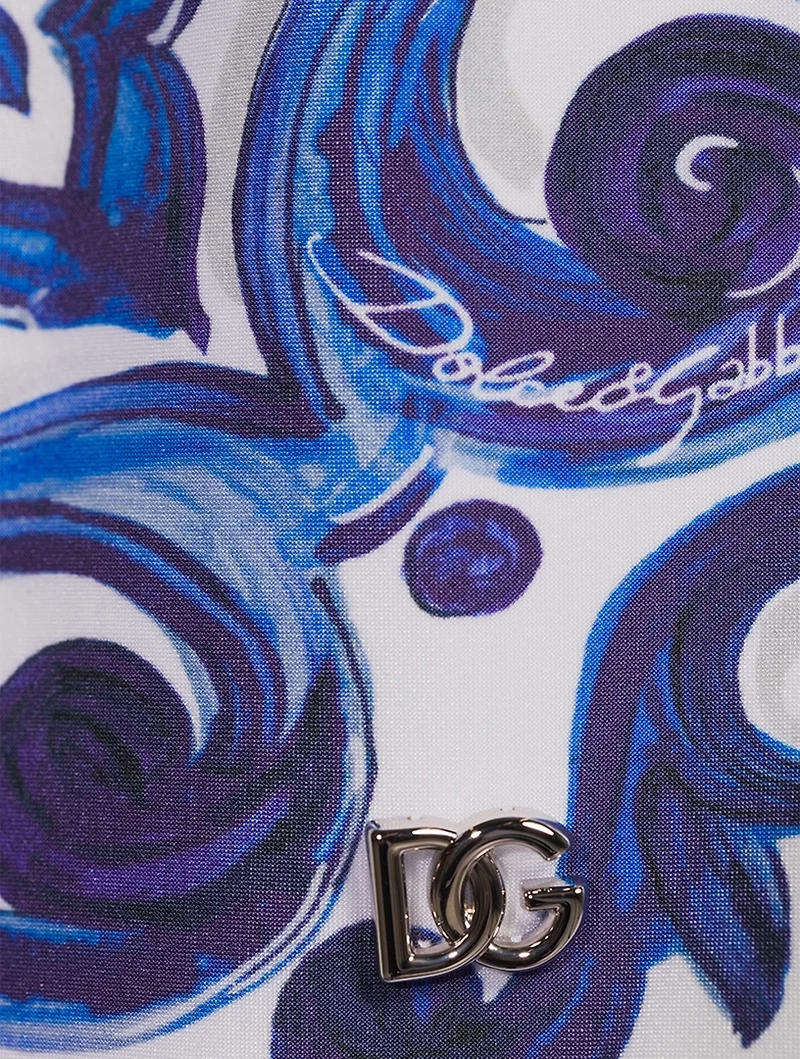 One-Piece Swimsuit Majolica Print