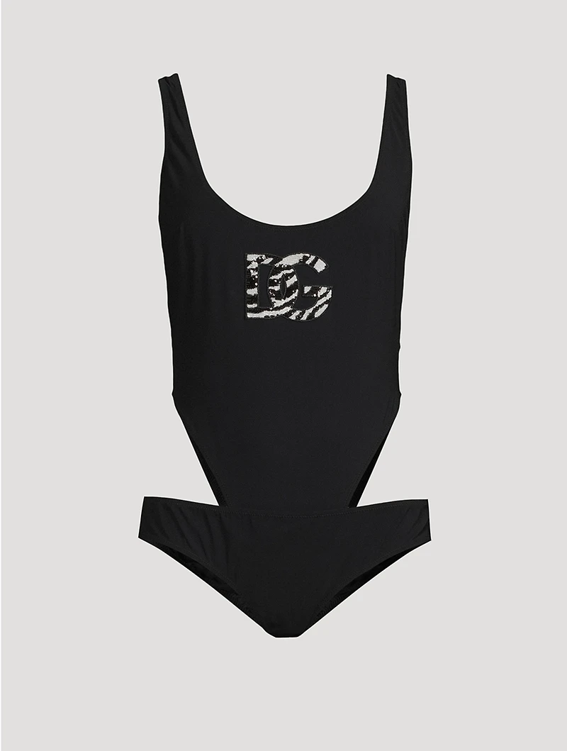 Cut-Out One-Piece Swimsuit