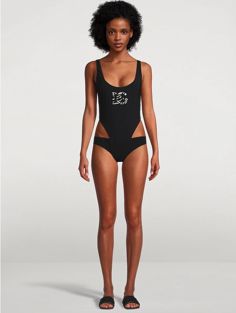 Cut-Out One-Piece Swimsuit