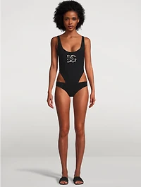 Cut-Out One-Piece Swimsuit