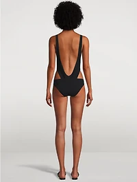 Cut-Out One-Piece Swimsuit