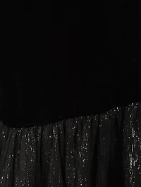 The Falconetti Velvet Midi Dress