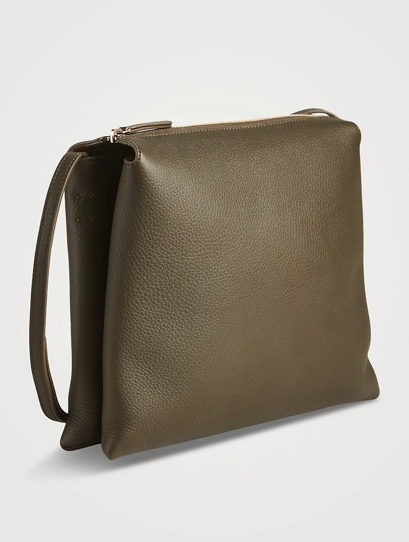 Twin Leather Crossbody Bag