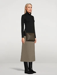 Twin Leather Crossbody Bag
