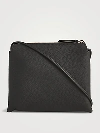 Mini Twin Leather Crossbody Bag