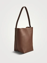 Medium Park Leather Tote Bag