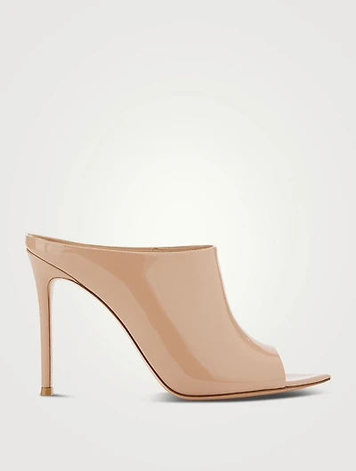 Nova 105 Patent Leather Mules
