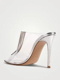 Sigma Embellished PVC Mules