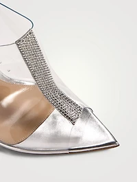 Sigma Embellished PVC Mules