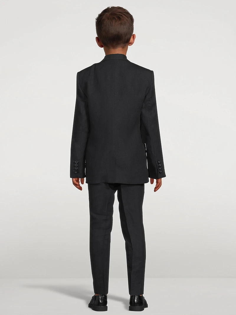 Linen Single-Breasted Suit