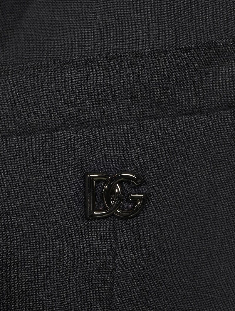 Linen Single-Breasted Suit