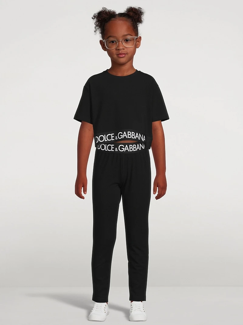 Jersey T-Shirt With Logo