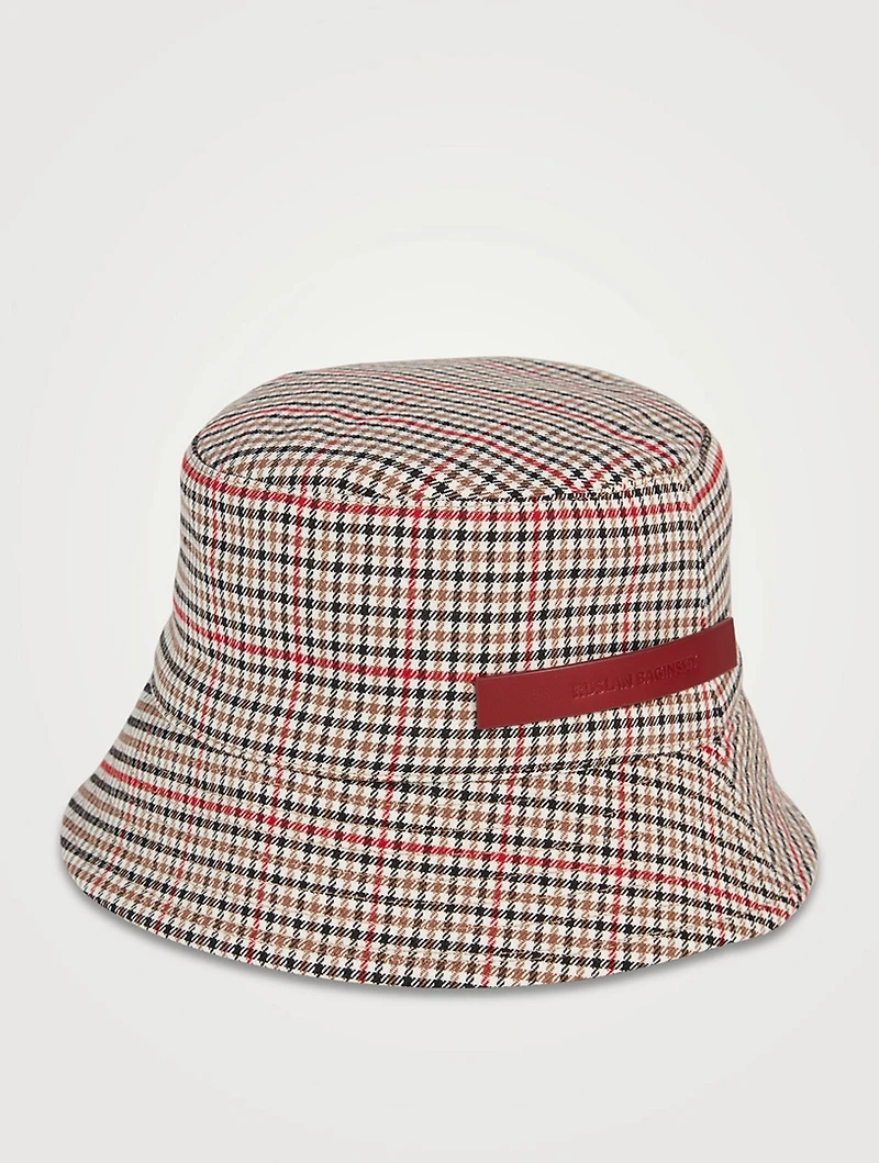 Bucket Hat Houndstooth