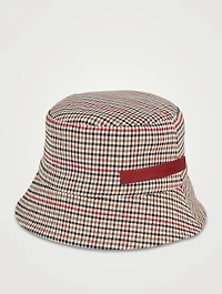 Bucket Hat Houndstooth
