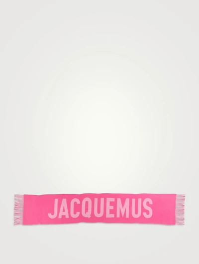 L'Echarpe Jacquemus Wool Scarf