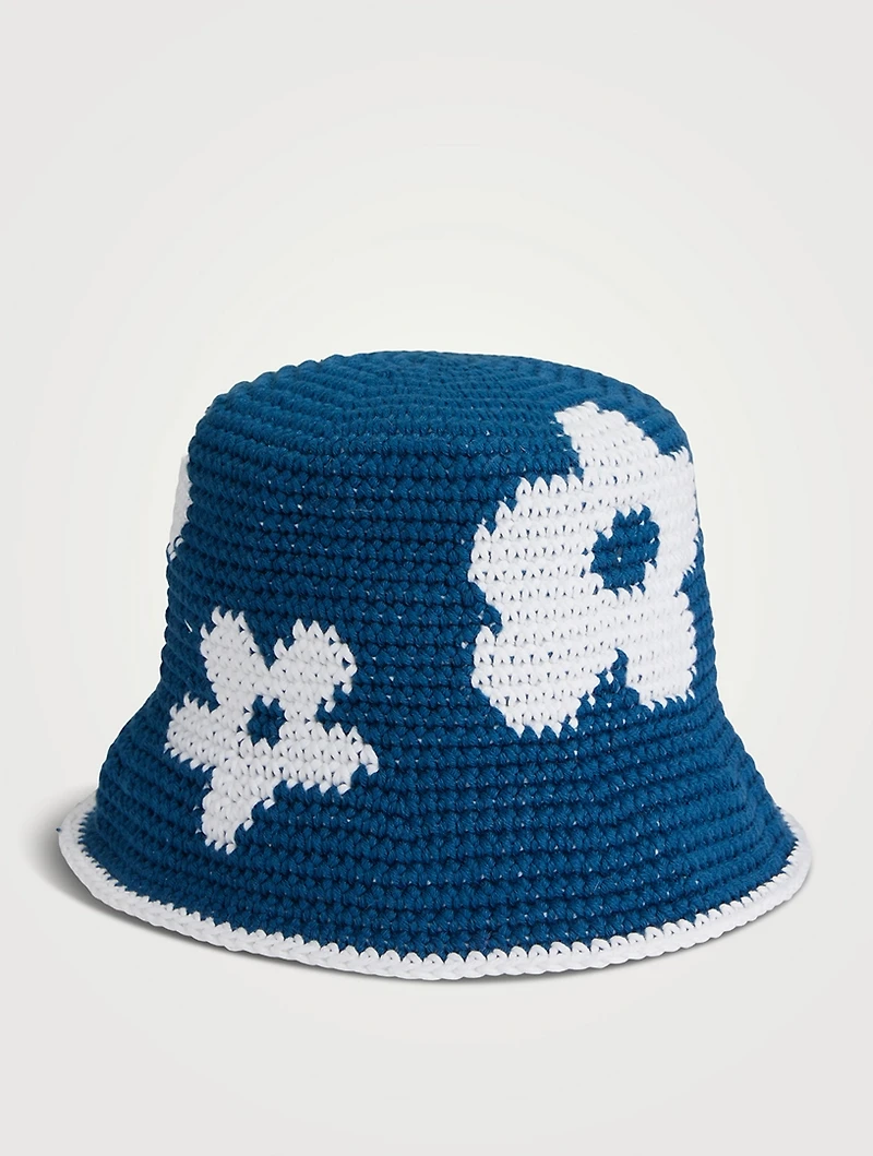 Crochet Flower Bucket Hat