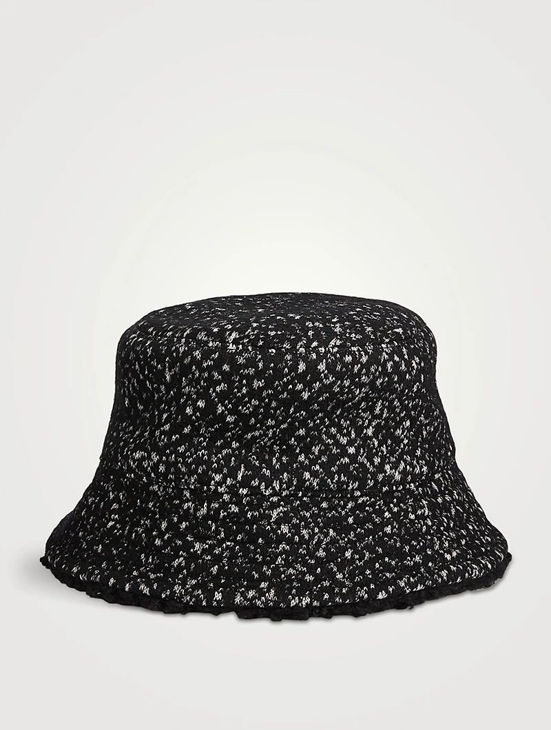 Monogram-Embroidered Bucket Hat