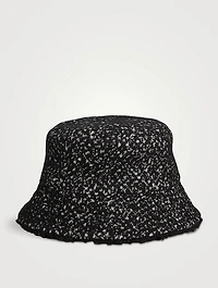 Monogram-Embroidered Bucket Hat