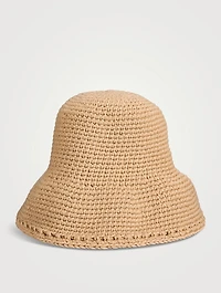 Knit Wool Bucket Hat