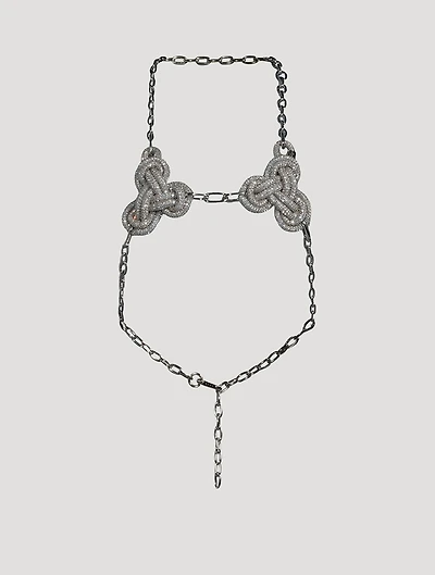 Crystal Knot Bra