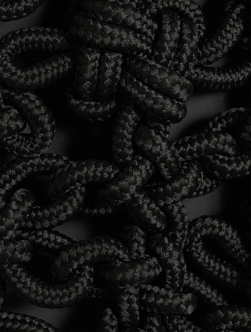 Nylon Knot Halter Top