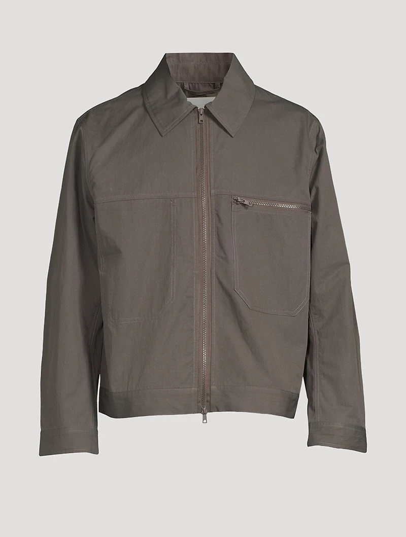 Shears Zip Short Jacket