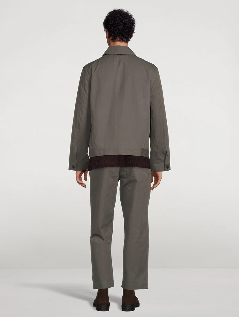 Shears Zip Short Jacket