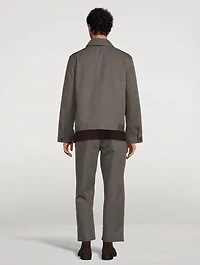 Shears Zip Short Jacket
