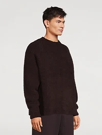 Sherpa Wool-Blend Sweater
