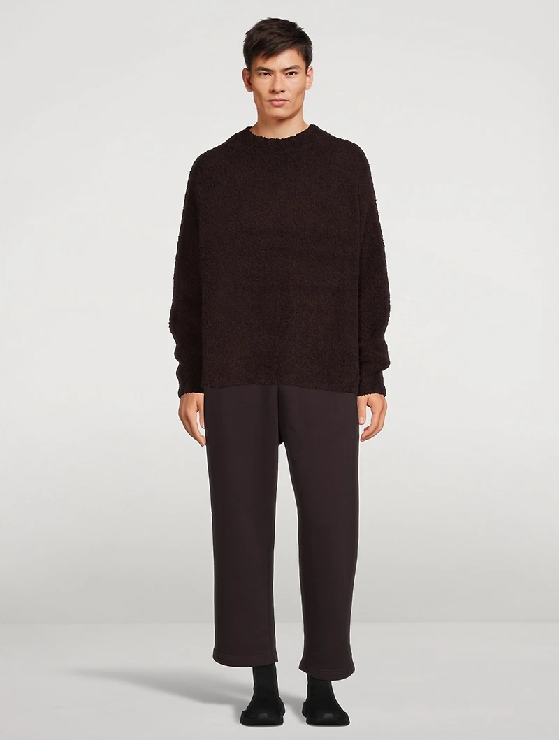 Sherpa Wool-Blend Sweater