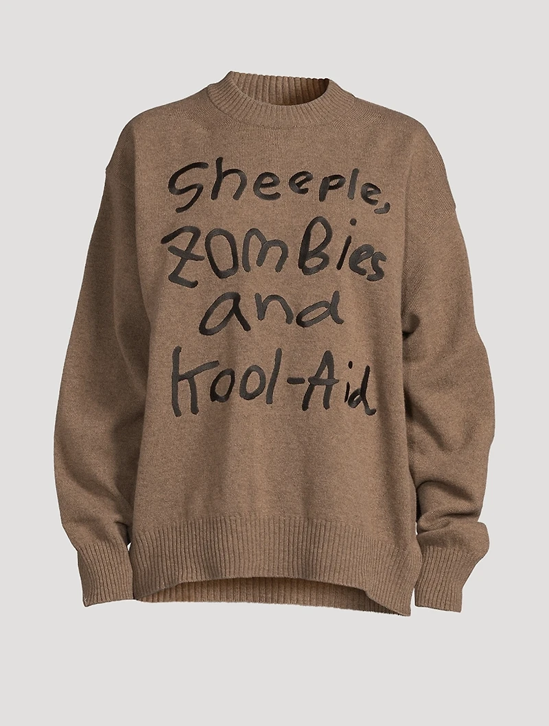Sacai x MADSAKI Wool Sweater
