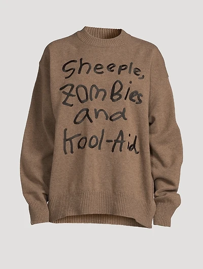 Sacai x MADSAKI Wool Sweater