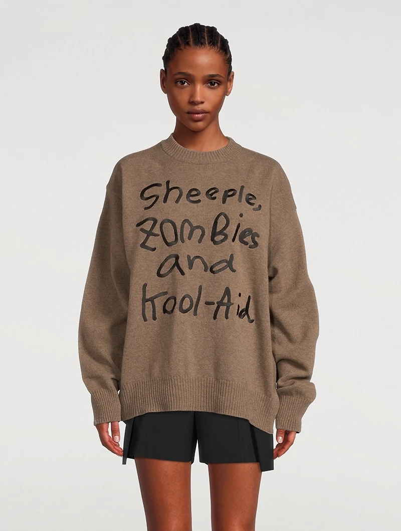 Sacai x MADSAKI Wool Sweater