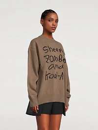 Sacai x MADSAKI Wool Sweater