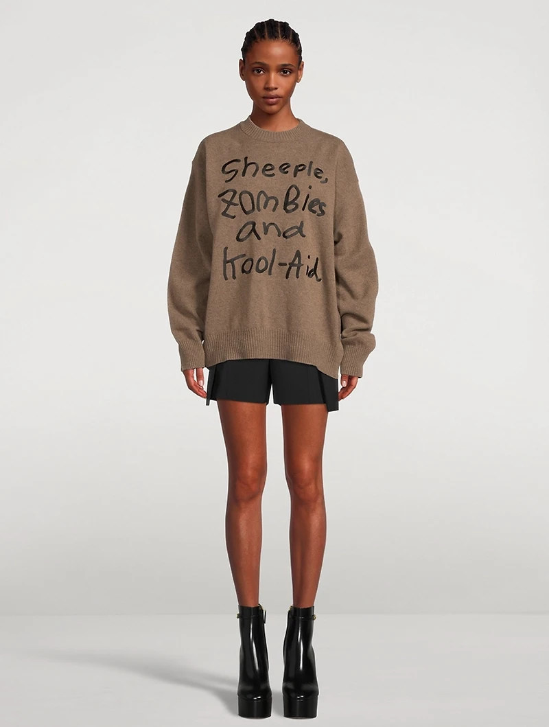 Sacai x MADSAKI Wool Sweater