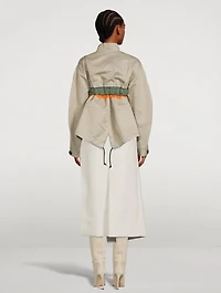 Cotton Gabardine Mix Jacket